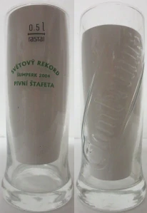 Gambrinus SVĚTOVÝ REKORD PIVNÍ ŠTAFETA ŠUMPERK 2004 (0,5L) štuc