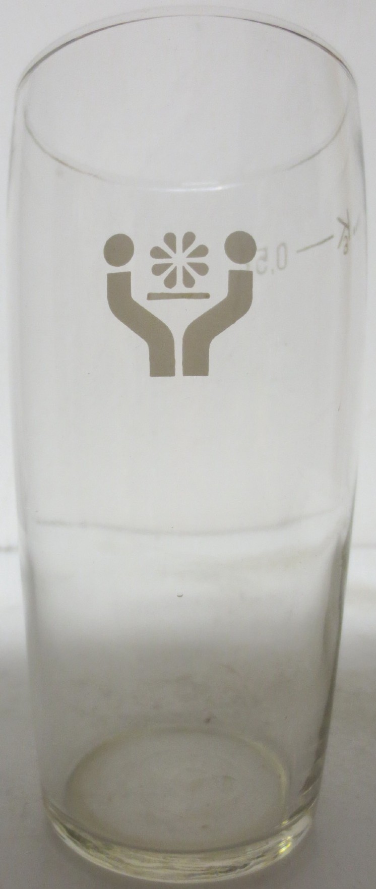 Sklenice Restaurace a jídelny (0,5L) Willi (bílá) 