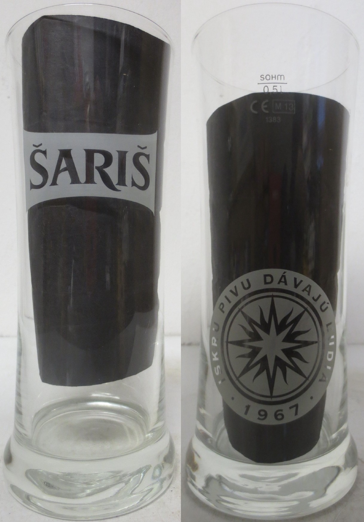 ŠARIŠ ISKRU PIVU DÁVAJÚ LUDIA 1967 (0,5L) štuc 