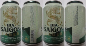 BIA SAIGON LAGER from VIETNAM (33cl) (T/O) Nr.1 