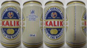 KALIK EXPORT QUALITY BEER OF THE BAHAMAS (33cl) (T/O) Nr.1 
