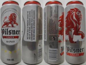 Pilsner LAGER from KENYA (50cl) (T/O) Nr.1