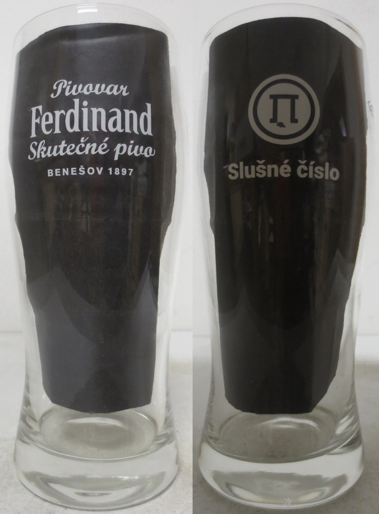 Pivovar Ferdinand Skutečné pivo BENEŠOV 1897 Π SLUŠNÉ ČISLO (0,5L) štuc