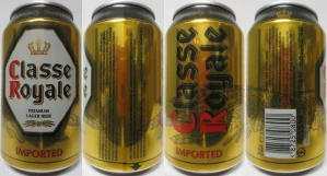 Classe Royale PREMIUM LAGER BEER IMPORTED (33cl) Nr.1