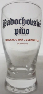 Padochovské pivo PADOCHOVSKÁ JEDENÁCTKA polotmavá (0,1L) štuc