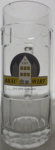 BRÄU WIRT Seit 1993 in Wenden (0,5L) krýgl 