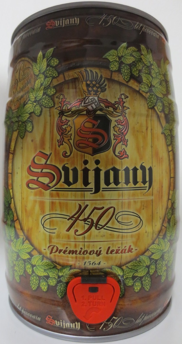 Svijany 450 - Premiový ležák - 1564 - (5L) č.1