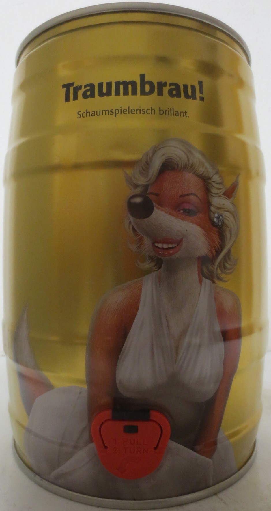 Füchschen Pils Traumbrau! Schaumspielerisch brillant. (5L) Nr.1