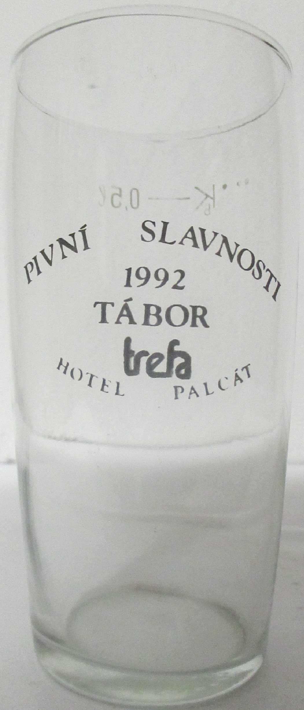 PIVNÍ SLAVNOSTI 1992 TÁBOR trefa HOTEL PALCÁT (0,5L) Willi 