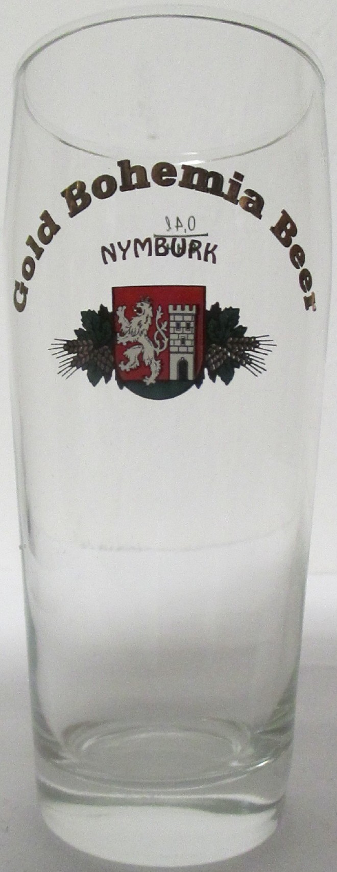 Gold Bohemia Beer (0,4L) Willi č.2 (široká věž)