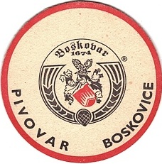 Boskovar 1674 PIVOVAR BOSKOVICE (PTMP-K-a)