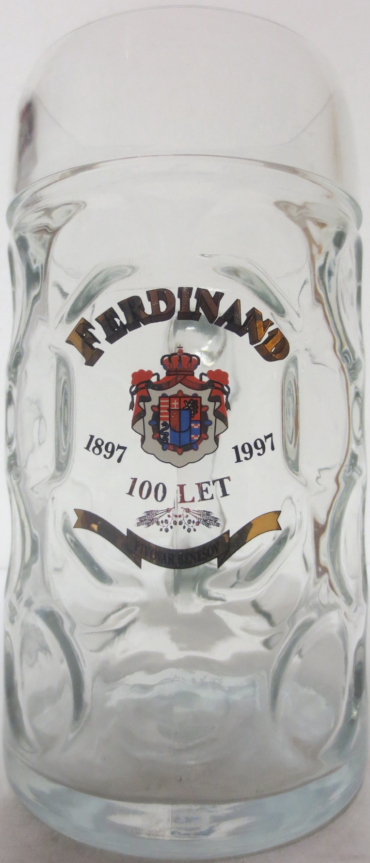 FERDINAND 1897-1997 100 LET PIVOVAR BENEŠOV (1L) Isar