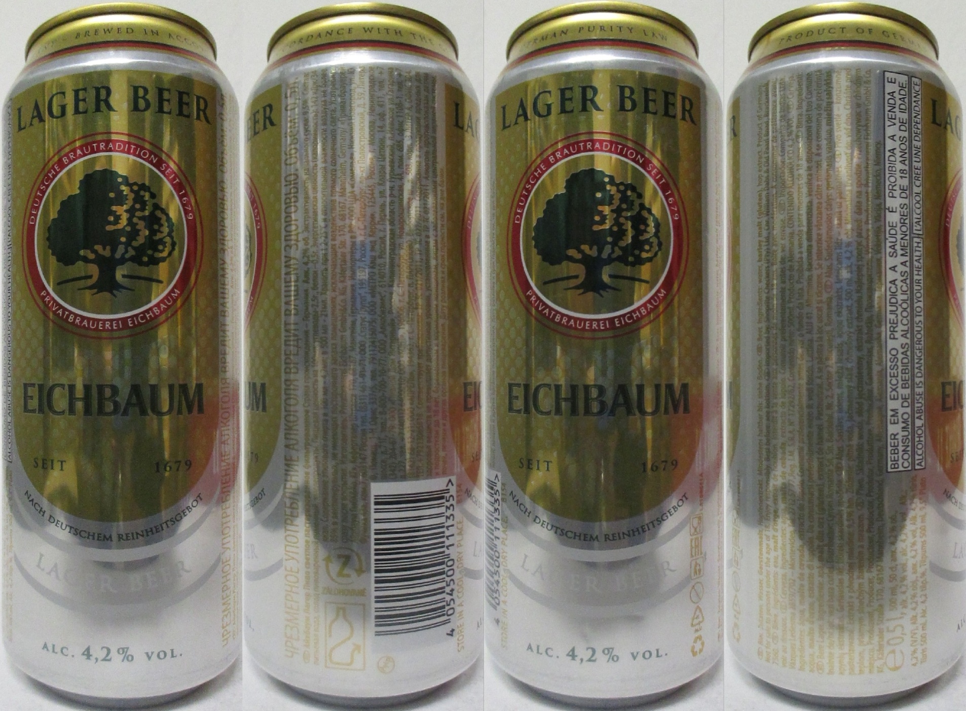 EICHBAUM LAGER BEER (50cl) Nr.1 