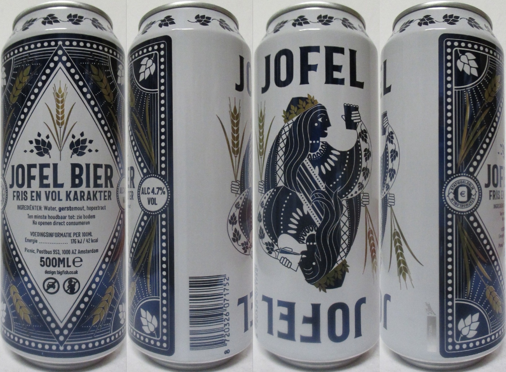 JOFEL BIER FRIS EN VOL KARAKTER (50cl) Nr.1 