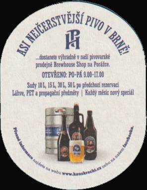 HAUSKRECHT PARNÍ PIVOVAR ASI NEJČERSTVĚJŠÍ PIVO V BRNĚ! (PTMP-S-ab) 