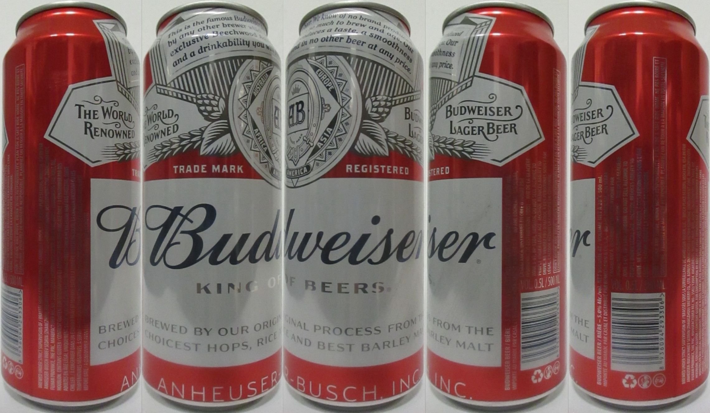Budweiser KING OF BEERS from Vietnam (50cl) Nr.1 