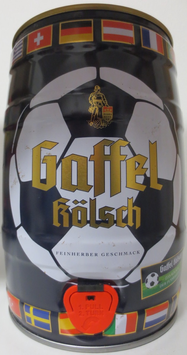 Gaffel kölsch football (year 2008) (5L) Nr.1