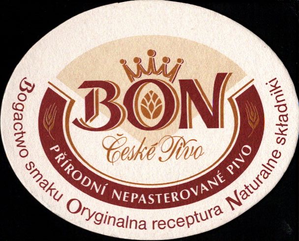 BON Valašské Pivo PŘÍRODNÍ NEPASTEROVANÉ PIVO (export Polsko)