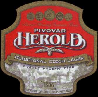 HEROLD TRADITIONAL CZECH LAGER SVĚTLÉ VÝČEPNÍ PIVO (červený) (PTVP-S-a) 