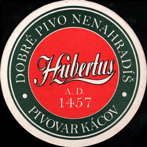 Hubertus A.D.1457 PIVOVAR KÁCOV (zelený) (PTMP-K-ab)