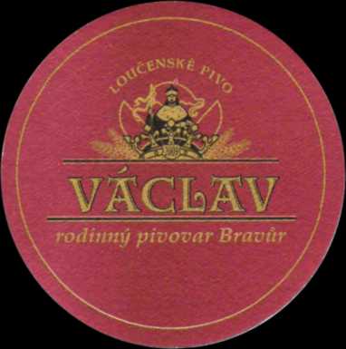 LOUČENSKÉ PIVO VÁCLAV rodinný pivovar Bravůr (PTMP-K-ab) 