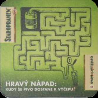 STAROPRAMEN HRAVÝ NÁPAD KUDY SE PIVO DOSTANE K VÝČEPU? (PTVP-Č-a) 