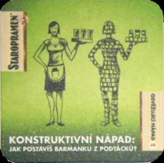 STAROPRAMEN KONSTRUKTIVNÍ NÁPAD pivovar Praha