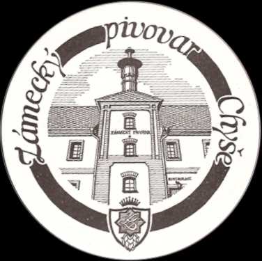 Zámecký pivovar Chýše (bílo-černý) (PTMP-K-a)