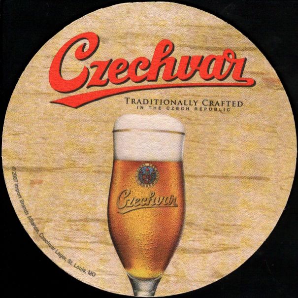 Czechvar TRADITIONALLY CRAFTED IN THE CZECH REPUBLIC (PTEX-K-ab)