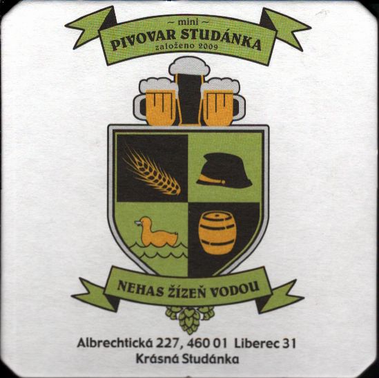 PIVOVAR STUDÁNKA NEHAS ŽÍZEŇ VODOU (bílý) (PTMP-Č-ab)