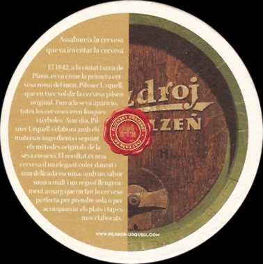 Pilsner Urquell TOT TÉ UN ORIGEN. ASSABOREIX-LO (PTEX-K-ab)