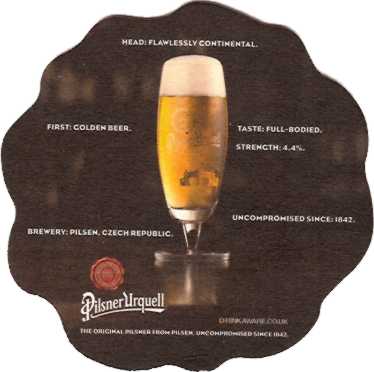 PLZEŇSKÝ PRAZDROJ OD ROKU 1842 DRINKAWARE.CO.UK (PTEX-S-ab)