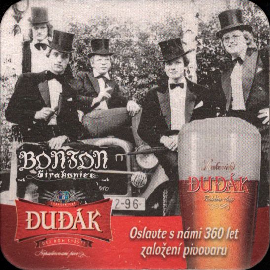 BARON Strakonice DUDÁK Oslavte s námi 360 let BONTON Strakonice (vlevo dole) (PTVP-Č-ab)