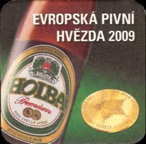 HOLBA Premium EVROPSKÁ PIVNÍ HVĚZDA 2009 (PTVP-Č-ab) 
