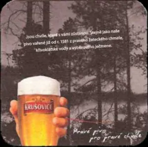 KRUŠOVICE Pravé pivo pro pravé chvíle (PTVP-Č-ab) 