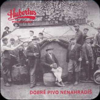 Hubertus PIVOVAR KÁCOV DOBRÉ PIVOI NENAHRADÍŠ (s květinami) (PTMP-Č-ab)