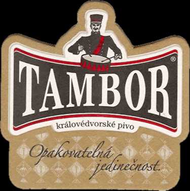TAMBOR královédvorské pivo (zlatý) (PTMP-S-ab) -