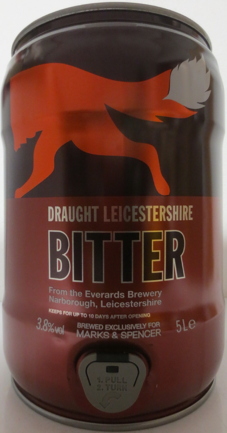 DRAUGHT LEICESTERSHIRE BITTER (5L) Nr.1