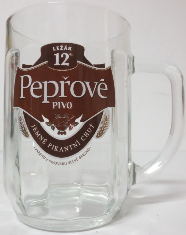 LEŽÁK 12° Pepřové PIVO JEMNÉ PIKANTNÍ CHUTI UVAŘENO V PIVOVARU VELKÉ BŘEZNO (0,5L) Praha