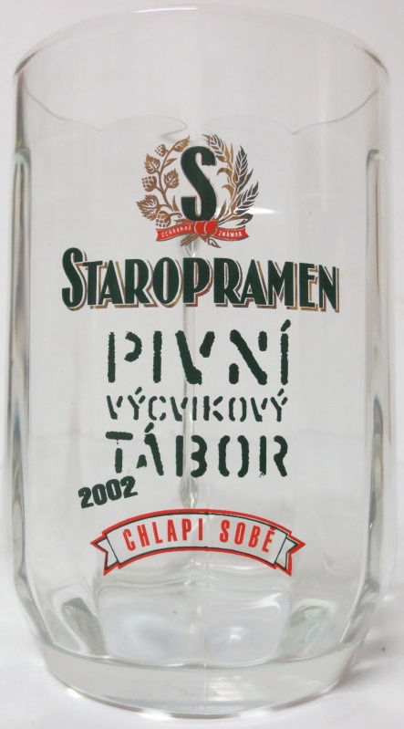 STAROPRAMEN PIVNÍ VÝCVIKOVÝ TÁBOR 2002 CHLAPI SOBĚ (0,5L) Praha