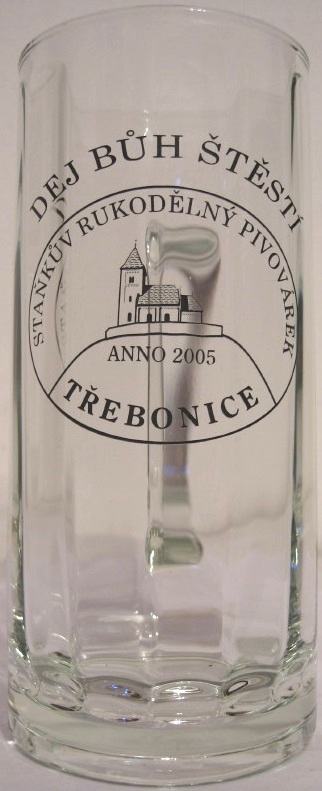 STAŇKŮV RUKODĚLNÝ PIVOVÁREK TŘEBONICE ANNO 2005 (0,5L) Moldau