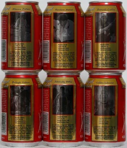 Coca Cola Sydney 2000 set from HUNGARY (6 cans) (33cl)