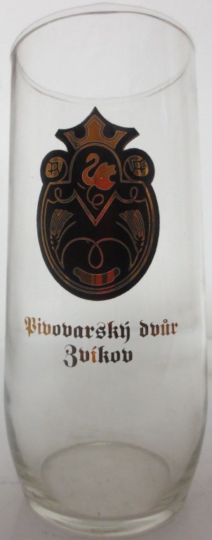 Pivovarský Dvůr Zvíkov (0,5L) štuc (zlatý-labuť doleva)
