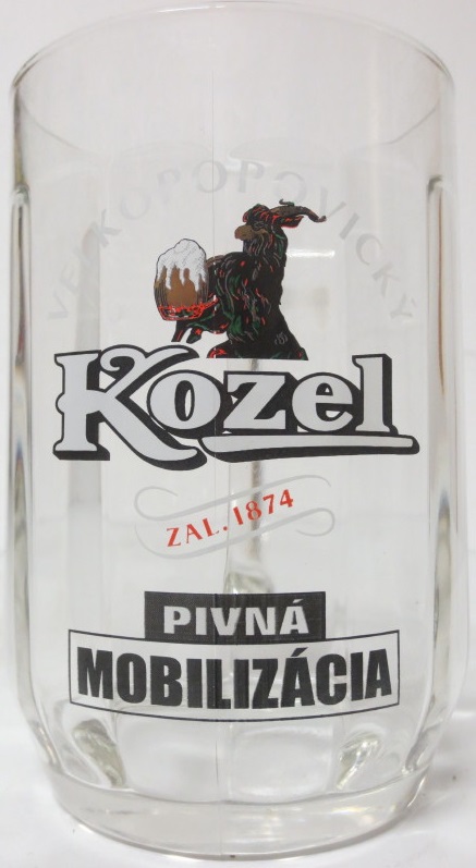 VELKOPOPOVICKÝ Kozel ZAL.1874 PIVNÁ MOBILIZÁCIA (0,5L) Praha