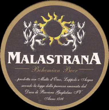 MALASTRANA TRADITIONAL CZECH BEER č.35 (PTEX-K-ab)