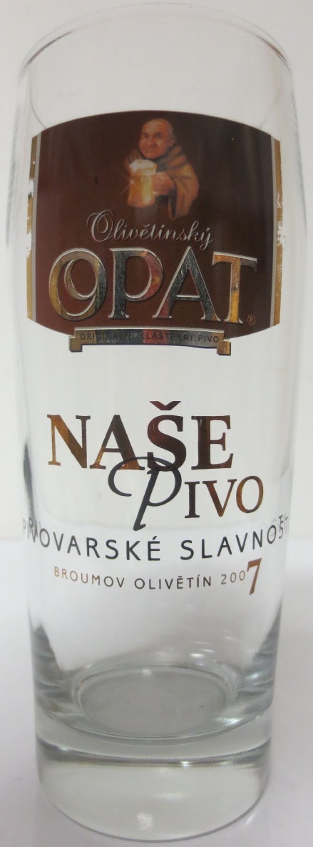 Olivětínský OPAT NAŠE PIVO PIVOVARSKÉ SLAVNOSTI 2007 (0,5L) Willi