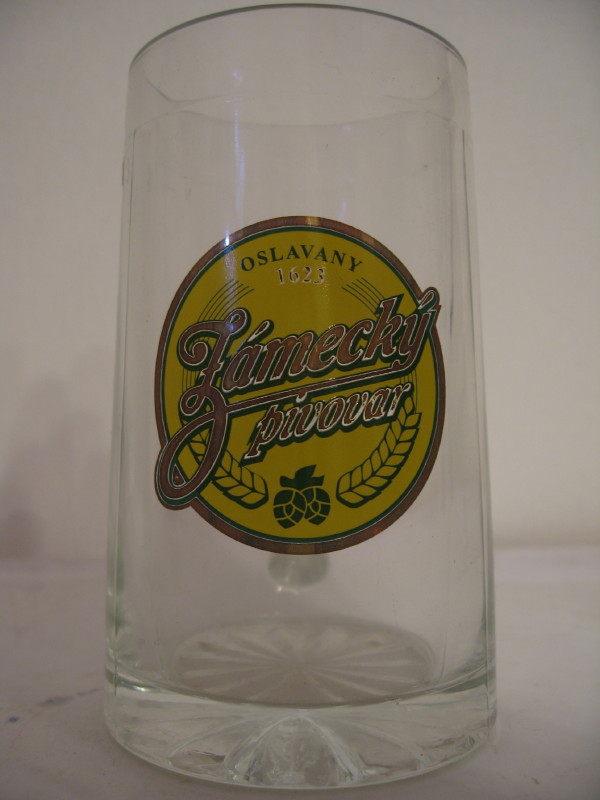 OSLAVANY 1623 Zámecký pivovar (0,3L) krýgl