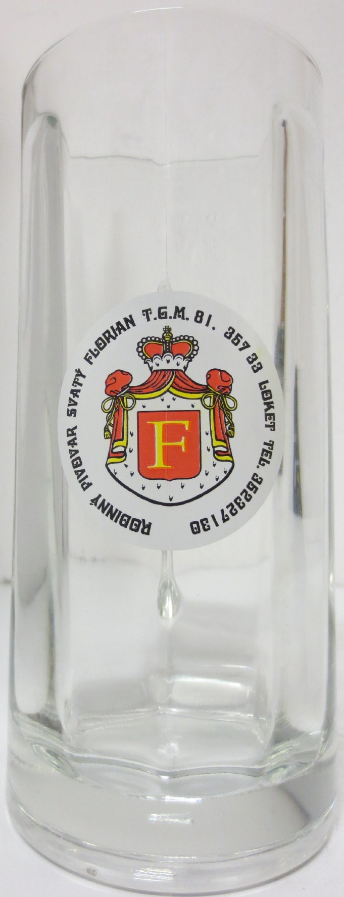 "F" RODINNÝ PIVOVAR SVATÝ FLORIÁN LOKET (0,5L) Moldau