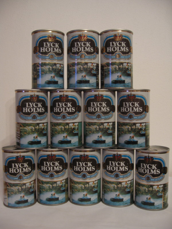 LYCK HOLMS 12 CANS SET (33cl) 