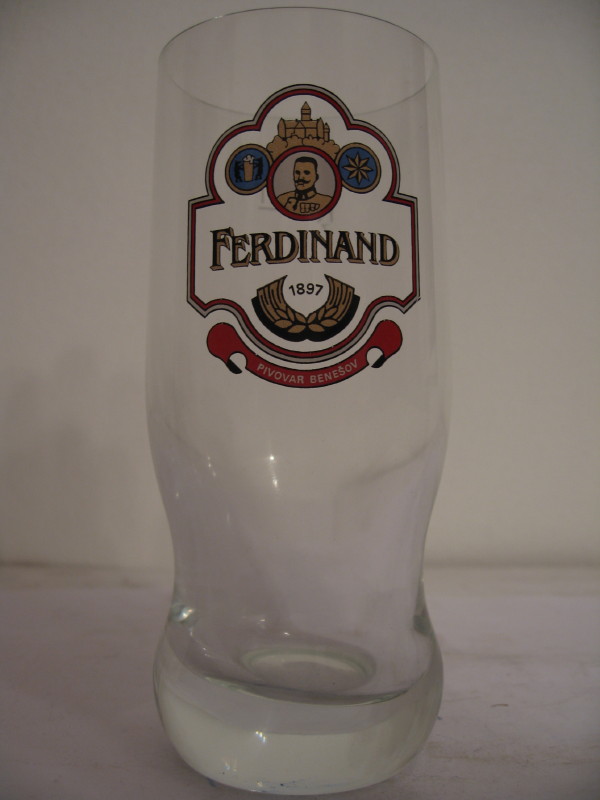 FERDINAND 1897 PIVOVAR BENEŠOV (0,3L) štuc č.2